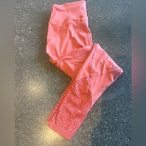 VS PINK SPORT Leggings with Lace detail and pockets